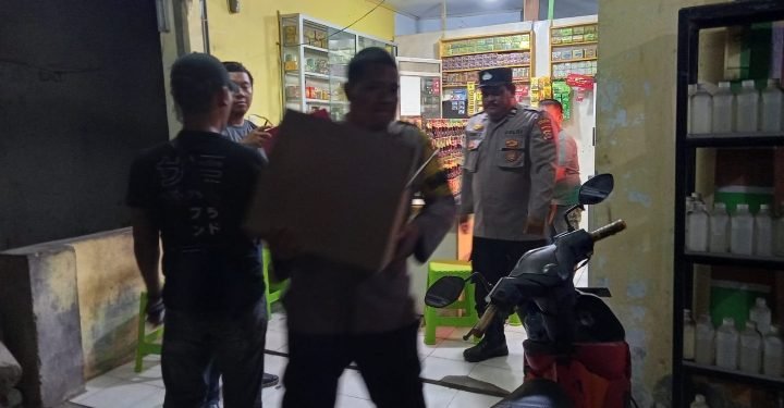 Giat imbangan Ops pekat, Upaya Kapolsek Anyar Polres Cilegon Polda Banten Tekan Gangguan Kamtibmas