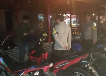 Antisipasi 3C (Curat, Curas, Curanmor), Gank Motor dan gangguan Kriminalitas lainnya, Polsek Anyar Polres Cilegon Polda Banten laksanakan Patroli Mobile Blue Light dan Dialogis di kewilayahan