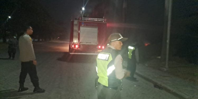 Kapolsek Cikande Cek Lokasi Kebakaran Lahan