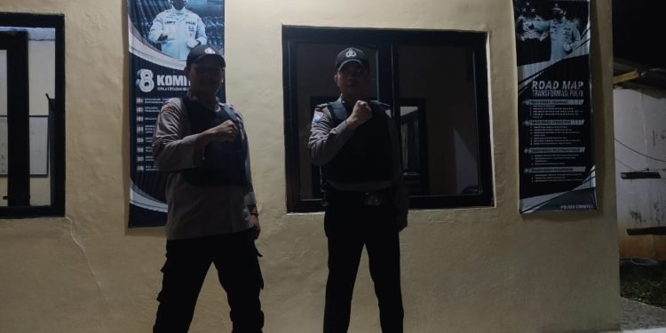 Antisipasi Adanya Ancaman Terhadap Mako, Polsek Cirinten Polres Lebak Siap Siaga