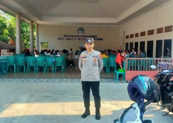 Anggota Polsek Rangkasbitung Patroli dan PAM Pengamanan di Gereja Pasundan