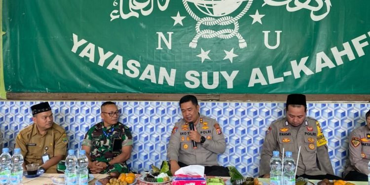 Kapolres Cilegon Galakan Pelaksanaan Distribusi Buku Sampai Pelosok Nusantara di Wilkum Polres Cilegon