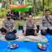 Personil Polsek Panggarangan Polres Lebak Laksanakan Giat Pemberian Materi Tentang Kenakalan Remaja Dan bahaya Narkoba Di Bumi Perkemahan Kp. Cijengkol Barunai