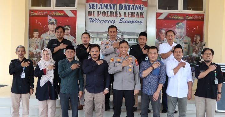 Kapolres Lebak Terima Kunjungan dari Komisioner KPU Lebak