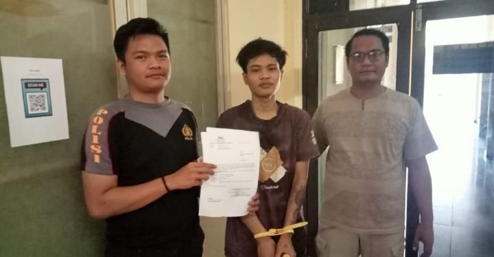 Unit Reskrim Polsek Sajira Polres Lebak Titipkan Tersangka Kasus Curanmor, Kerutan Polres Lebak