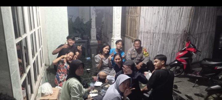 Sowan Toda Gerem Bhabinkamtibmas Polsek Pulomerak laksanakan kunjungan dan silahturahmi