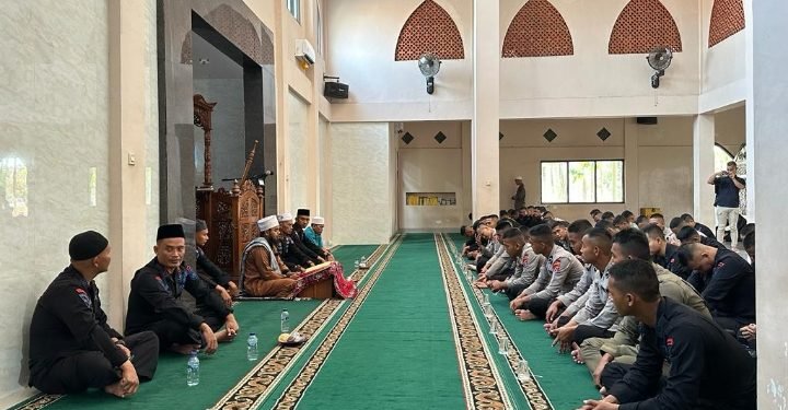 Bina Rohani Personil, Satbrimob Polda Banten Laksanakan Binrohtal