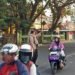Anggota Polsek Rangkasbitung Polres Lebak Giat Strong Point Urai Kemacetan