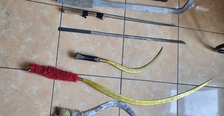 Hendak tawuran 6 remaja diamankan unit Reskrim Polsek Cilegon