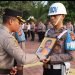 Kapolres Lebak Pimpin Upacara PTDH satu Personil Polres Lebak