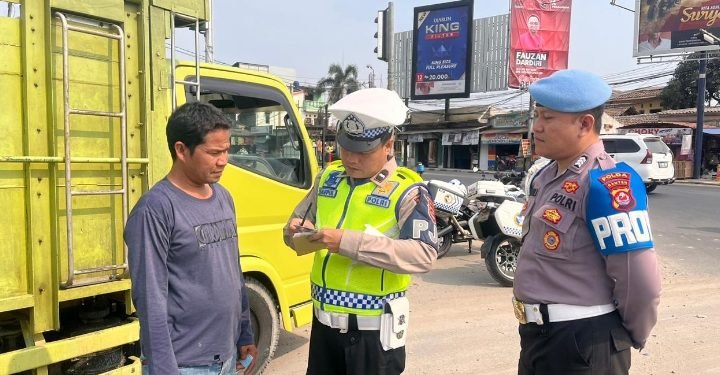 Hari Pertama Ops Zebra Maung 2023, Satgas Preventif dan Gakkum Ditlantas Polda Banten Laksanakan Gatur dan Patroli