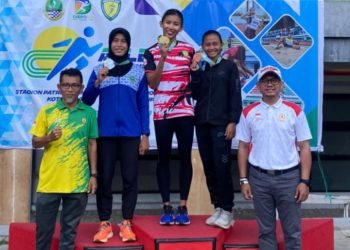 Personel Polwan Brimob Banten Menjuarai Atletik Putri di ajang Jabar Open dan Babak Kualifikasi PON XXI Aceh-Sumut