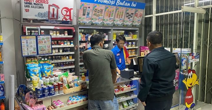 Polsek Panongan Polresta Tangerang Selidiki Pencurian Dengan Kekerasan di Minimarket