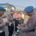 Personel Provam Polres Serang Dicek Urine  dan Sikap Tampang