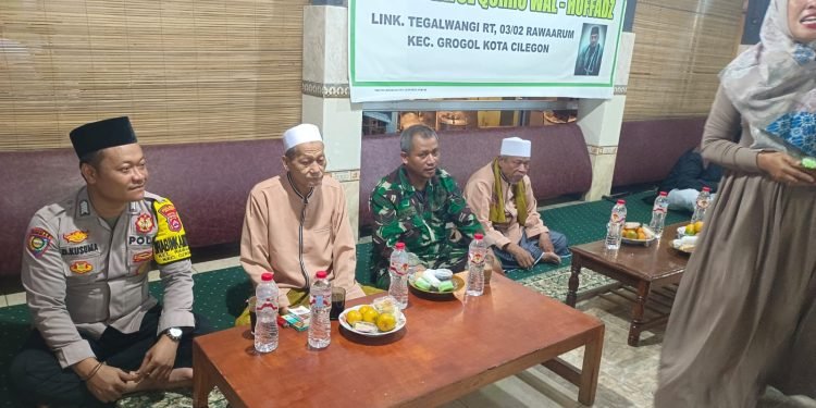 Perayaan PHBI wilayah Rawaarum !!! Bhabinkamtibmas Polsek Pulomerak hadiri kegiatan