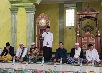 Hadiri Peringatan Maulid Nabi Muhammad SAW 1445.H,Upaya Bhabinkamtibmas menjalin silaturahmi kondusif