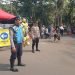 Personil Polsek Purwakarta Gabungan Pam Obvit Polres Cilegon Melaksanakan Pengamanan CFD