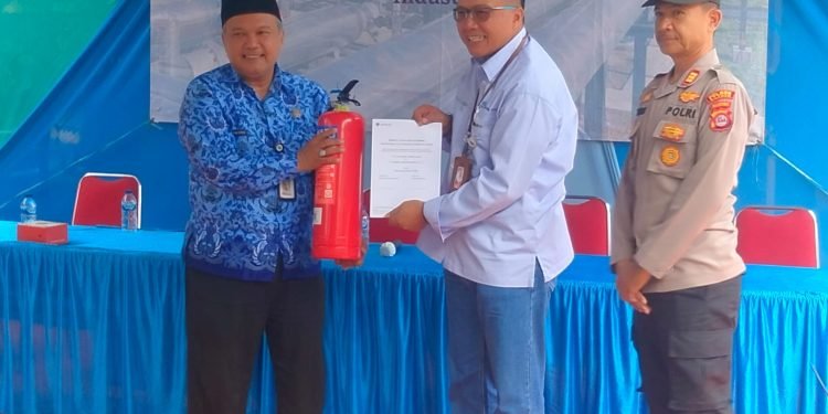 Wakapolsek Ciwandan Polres Cilegon Polda Banten Ikuti Kegiatan Sosialisasi Community Awarness