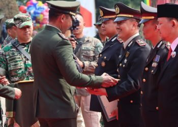 Luar Biasa.!! Polsek Rangkasbitung Polres Lebak Mendapatkan Kembali Penghargaan Katagori Polsek Terbaik di HUT TNI ke 78