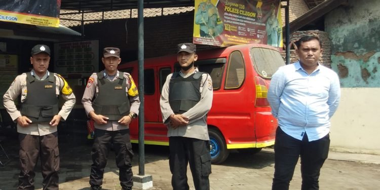 Pengamanan Markas Polsek Puloampel Polres Cilegon Polda Banten