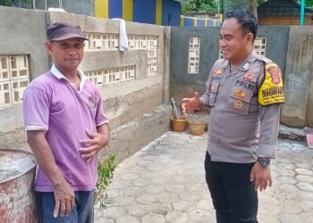 Silahtuhrahmi warga, “YUK NGOPI WAE” Bhabinkamtibmas Polsek Puloampel Polres Cilegon Duduk Bersama