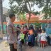 Pembagaian Bantuan Pangan, Bhabinkamtibmas Polsek Ciwandan Polres Cilegon Polda Berikan Pengamanan