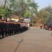 Satbrimob Polda Banten Lakukan Pengamanan Unjuk Rasa KKMP di Wilayah Hukum Polresta Serang kota