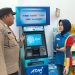 Anggota Polsek Rangkasbitung Polres Lebak Temui Karyawan Indomaret