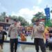 Anggota Polsek Rangkasbitung Polres Lebak Monitoring Wisata Kolam Renang BIM Pasca Idulfitri 1Sayawal 1445 H