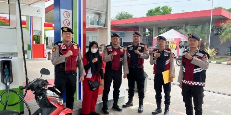 Mengantisipasi Kejahatan Jalanan,Personel Satsamapta Polres Serang Gelar Patroli KRYD