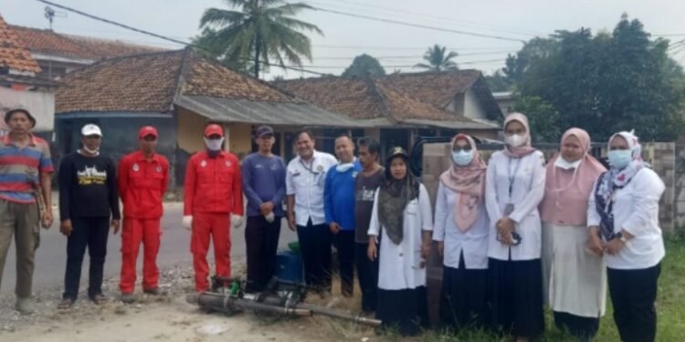 Puskesmas Kolelet Giat Laksanakan Foging di Desa Pabuaran
