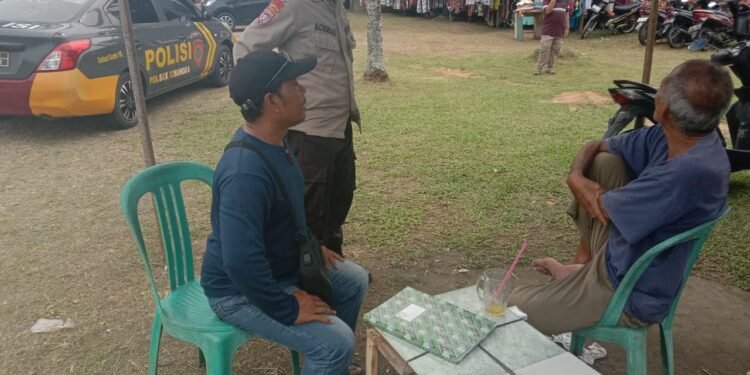 Personil Polsek Cinangka Laksanakan Patroli Dialogis
