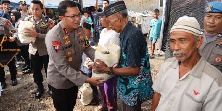 Sambut Hari Bhayangkara ke-78 Polda Banten Gelar Baksos dan Bansos