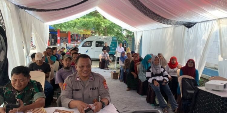 Anggota Bhabinkamtibmas Polsek Rangkasbitung Dan Babinsa Hadiri Penyuluhan Dari BPOM Provinsi Banten