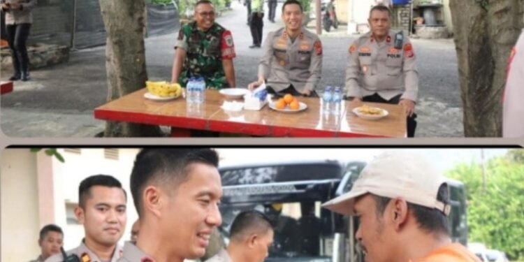 Kapolres Cilegon Berikan Bansos Kepada Pkl Dan Nelayan Di Polsek Pulomerak