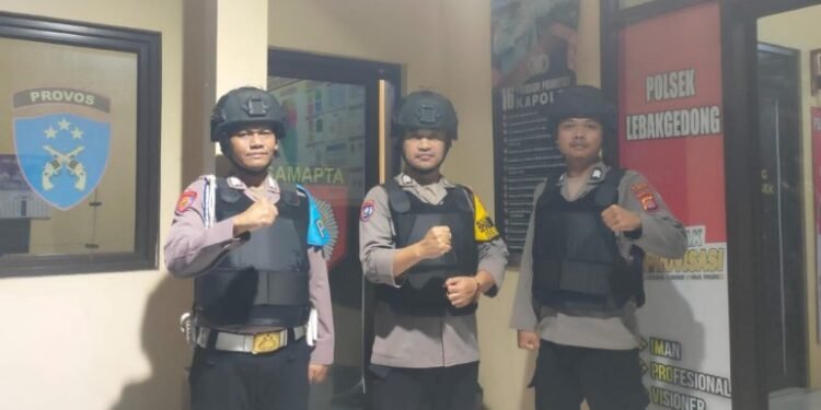 Polsek Lebakgedong Polres Lebak Laksanakan Siaga Mako Tingkatkan Kewaspadaan
