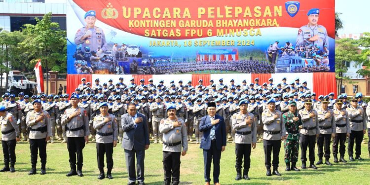 Ikut Jaga Perdamaian Dunia, Polri Kembali Kirim Satgas FPU ke Afrika Tengah