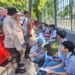 Bhabinkamtibmas Polsek Rangkasbitung Polres Lebak Sampaikan Pesan Kamtibmas Kepada Pelajar