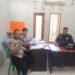 Bhabinkamtibmas Polsek Rangkasbitung Polres Lebak Sambangi Anggota KPPS Di Desa Mekarsari