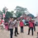 Anggota Polsek Rangkasbitung Polres Lebak  Giat Pengamanan Acara Maulid Nabi Muhammad SAW