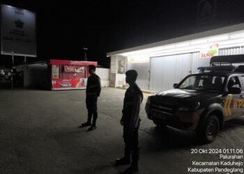 Polsek Panimbang Laksanakan Patroli untuk Keamanan Menjelang Pilkada Serentak