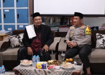Kapolres Pandeglang Dampingi Kapolda Banten dalam Dialog Bersama Pengurus Ponpes Darrusalam Al Fahmu