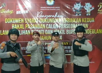 Sat Narkoba Polres Pandeglang Amankan KPU Pandeglang, Ini Pesan Kasat Narkoba IPTU Surya