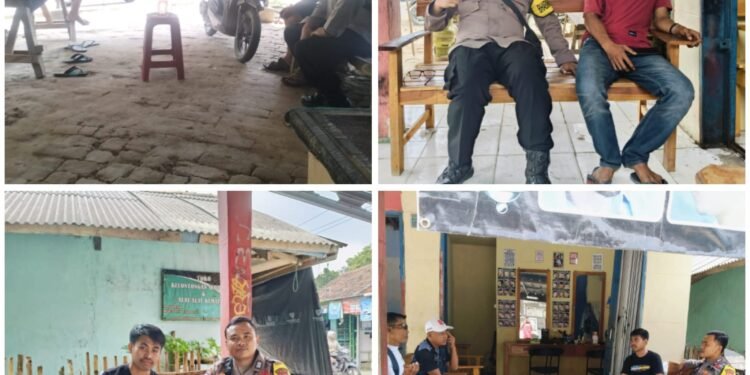 Polsek Panimbang Himbau Warga Desa Tanjung Jaya Menjadi Pelopor Pilkada Serentak 2024