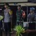 Apel kesiapan Patroli skala besar bersama Polri, TNI dan Instansi Terkait satuan Polisi Pamong Praja dan Dishub kota Cilegon