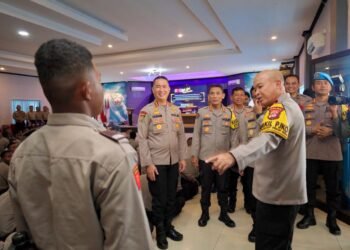 Jelang Pelantikan, Wakapolda Banten Beri Arahan Kepada Siswa Diktuk SPN Polda Banten