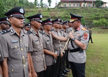 Sebanyak 405 Siswa SPN Polda Banten Resmi Dilantik Menjadi Bintara Polri