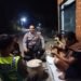 Anggota Polsek Rangkasbitung Polres Lebak Patroli Mobile Temui Satpam Perumahan