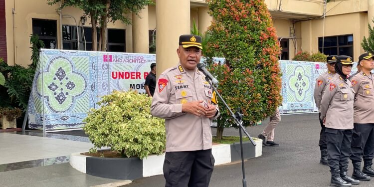 Karoops Polda Banten, Pimpin Apel dan Bagikan Uang Saku Serta Pembekalan Operasi Lilin Maung 2024