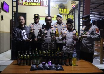 Polres Pandeglang Gelar Cipta Kondisi, Dalam Rangka Menghadapi Akhir Tahun